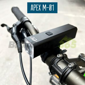 چراغ دوچرخه 1000 لومن Apex M01 چراغ دوچرخه 1000 لومن APEX M01
