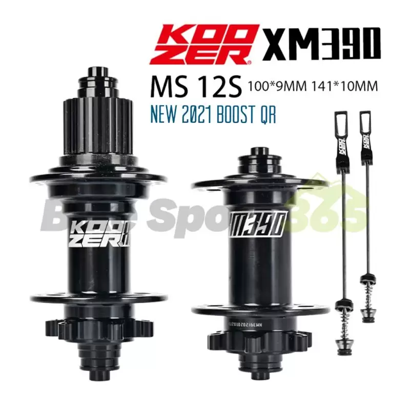 ست توپی کوزر XM390 Boost QR