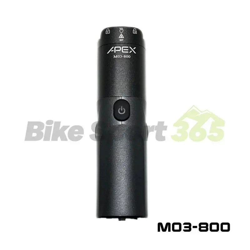 چراغ دوچرخه 800 لومن اَپکس APEX M03