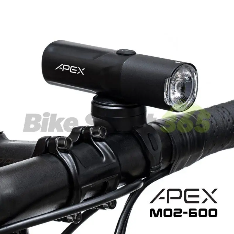 چراغ دوچرخه 600 لومن اَپکس APEX M02