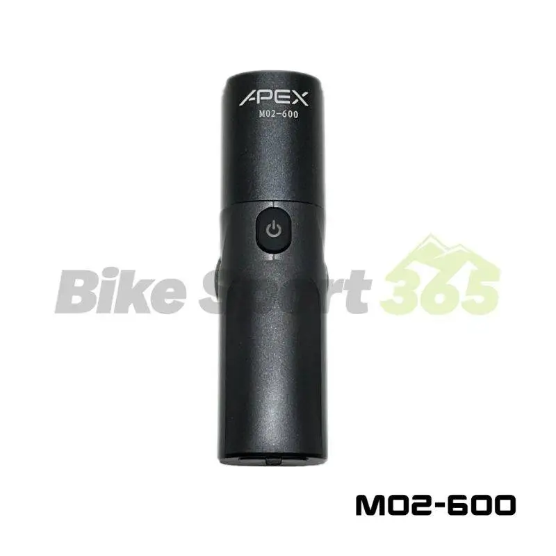 چراغ دوچرخه 600 لومن اَپکس APEX M02