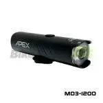 چراغ دوچرخه 1200 لومن اَپکس APEX M03