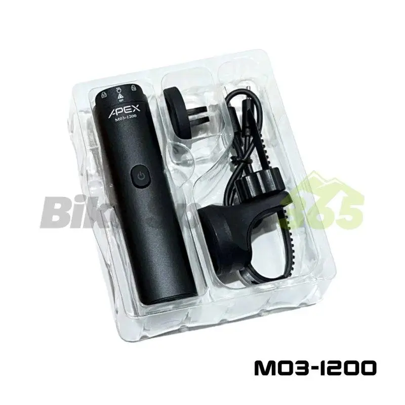 چراغ دوچرخه 1200 لومن اَپکس APEX M03