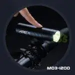 چراغ دوچرخه 1200 لومن اَپکس APEX M03
