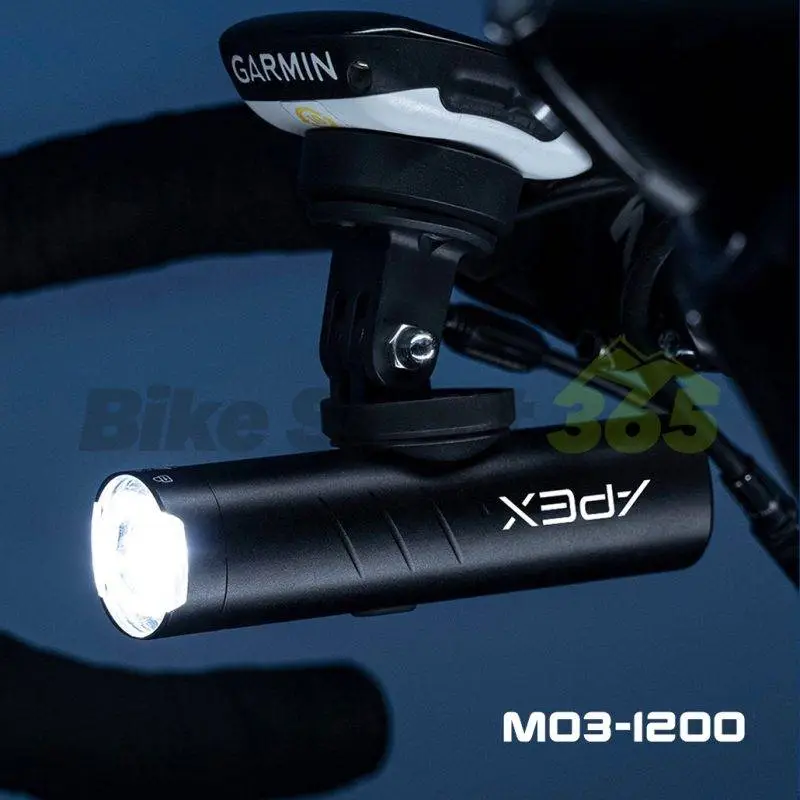 چراغ دوچرخه 1200 لومن اَپکس APEX M03