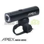 چراغ دوچرخه 1200 لومن اَپکس APEX M03